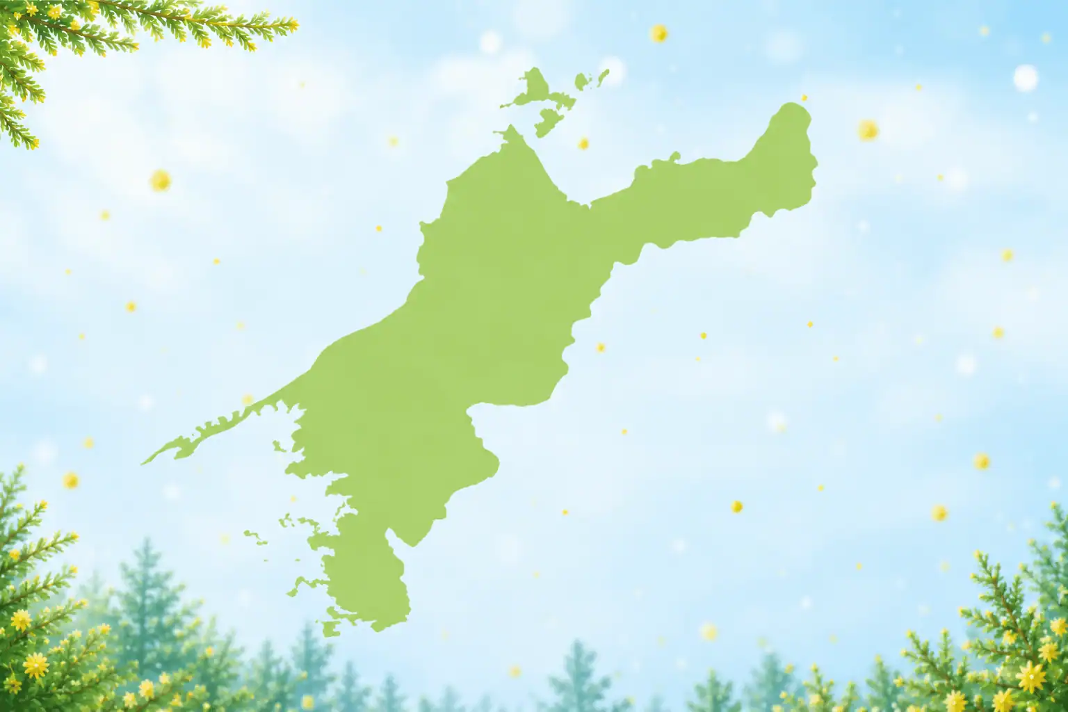 愛媛県マップ