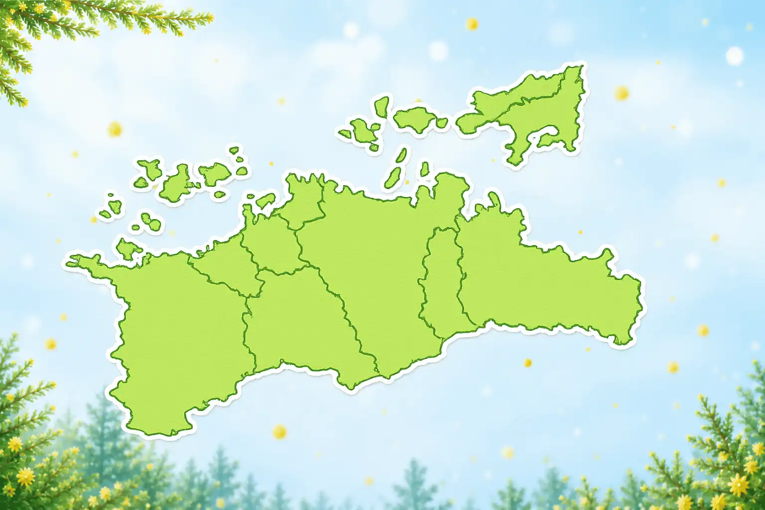 香川県マップ