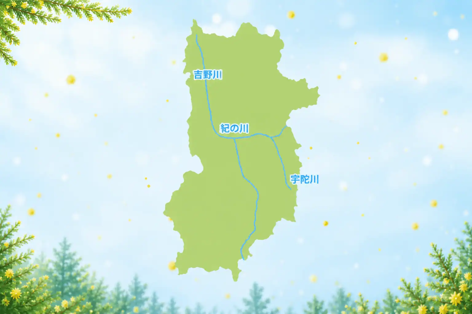 奈良県マップ